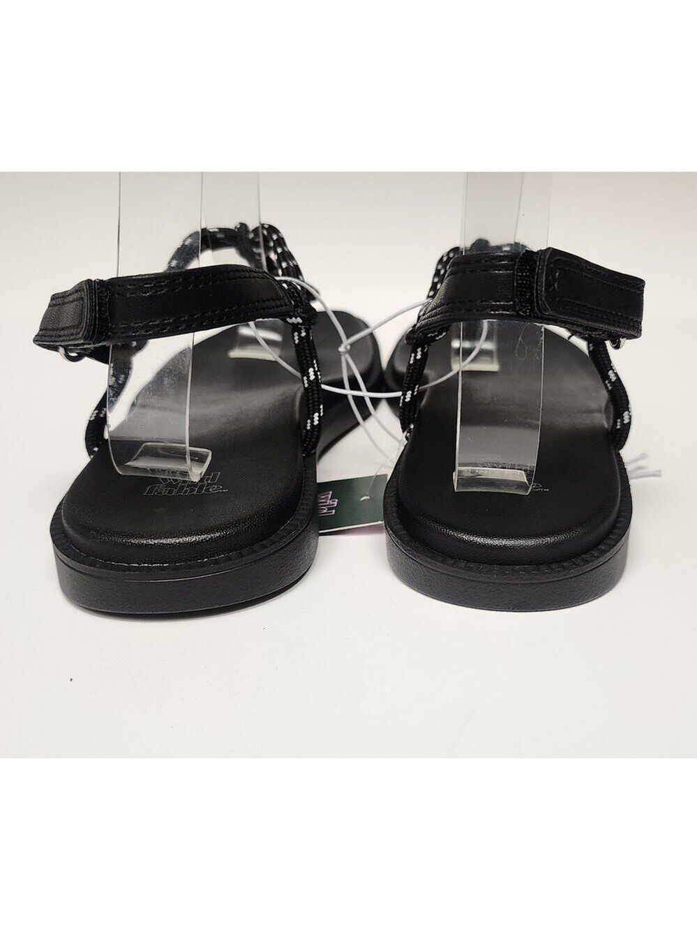 Wild Fable Women's Black Carson Rope Hiker Flat Sandal Shoes Size US 8 - Picture 5 of 6